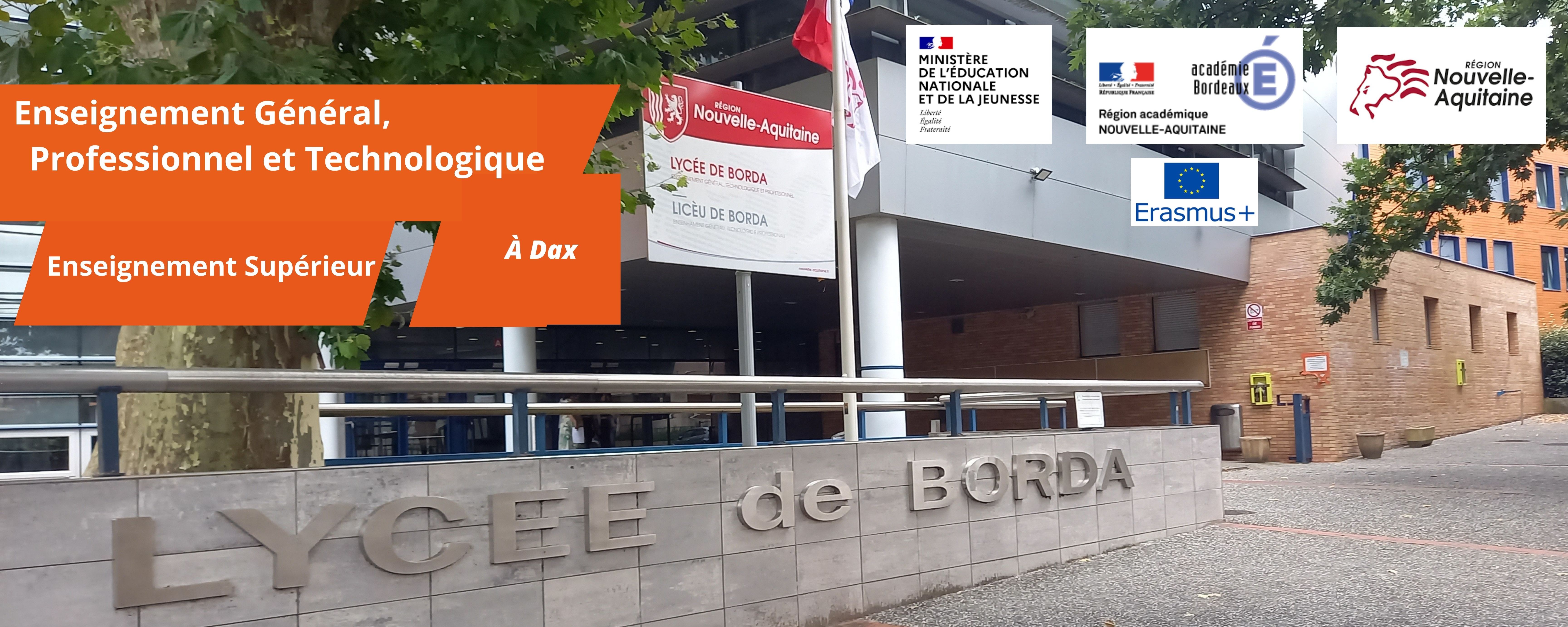 Lyc&eacute;e de Borda &agrave; Dax
